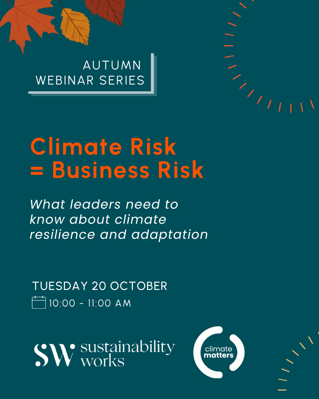 Webinar: Climate Risk