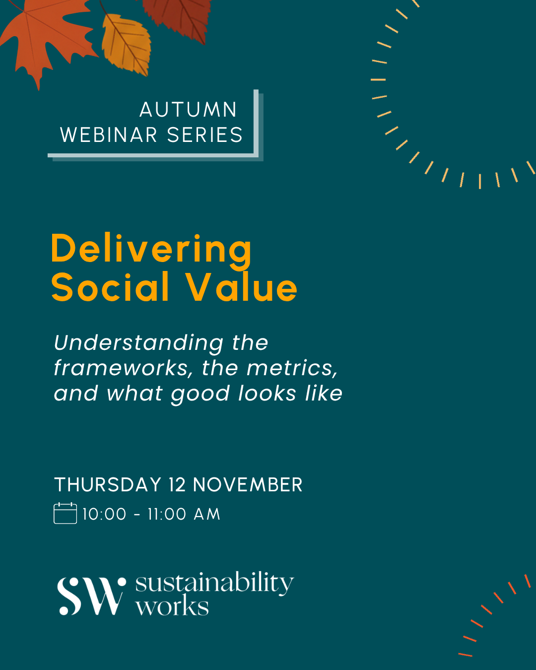 Webinar: Social Value